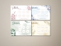 Preview: Vier personalisierte Rubbellose mit dem Namen „Steffi“ in verschiedenen Designs und freigerubbelten Feldern. Die Motive zeigen rosa Blüten, blaue Blumen, Eukalyptus und Boho-Gold. Begriffe wie „Wellness-Tag“, „Kinoabend“, „Picknick“ oder „Wochenende zu zw
